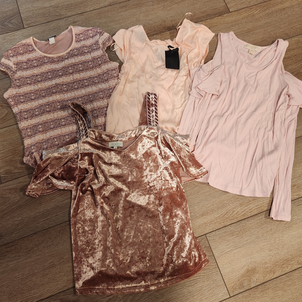 Pink Tops Sz Small